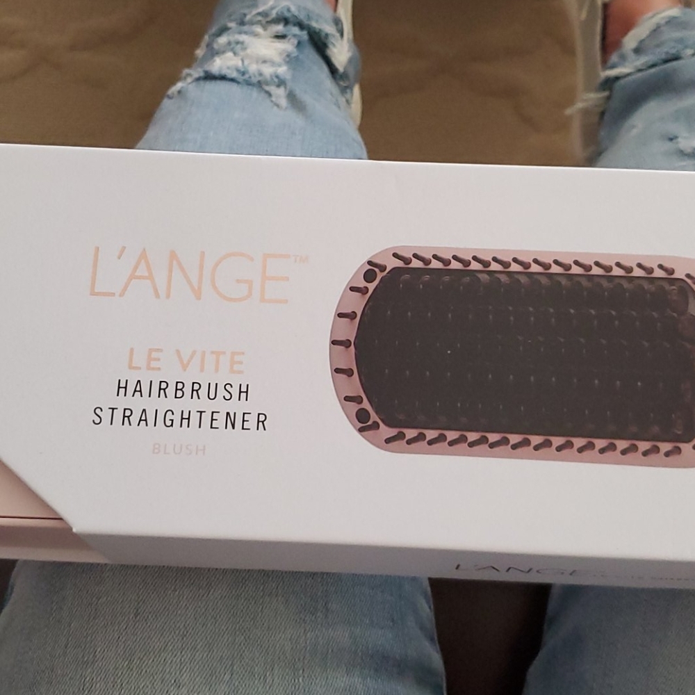 L'ange LE VITE hairbrush straightener
